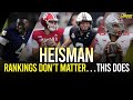 Forget the Rankings… THIS Game Picks the Heisman Winner.