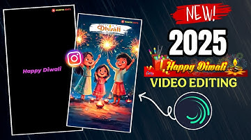 💥🎇🪔Happy diwali video editing  Alight motion app | Happy diwali video editing Alight Motion ||2025