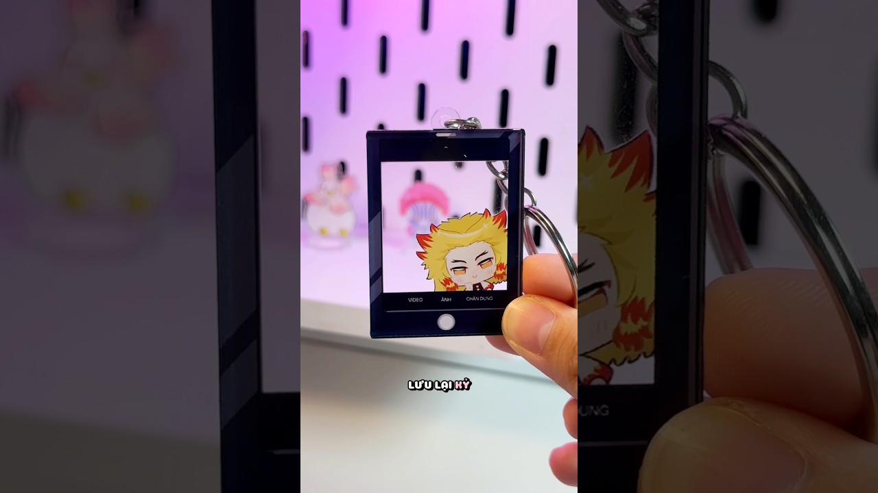 Photo frame keychain #unboxing #kny #demonslayer #kimetsunoyaiba