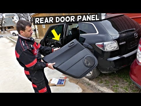 mazda-cx-7-cx7-rear-door-panel-removal-2007-2008-2009-2010-2011-2012