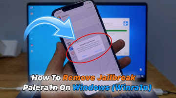 How To Remove Jailbreak Palera1n On Windows (Winra1n)