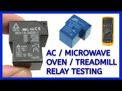 How To Check Relay | Treadmill AC Oven Relay Testing