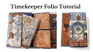 Easy Steampunk Folio/Journal Tutorial - Vectoria Designs Project