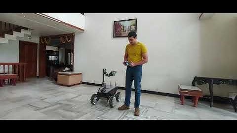 Mobile Manipulator with Integrated Sensors