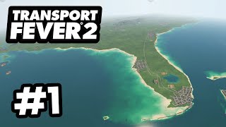 Building a USA Transportation Company  Transport Fever 2 #1