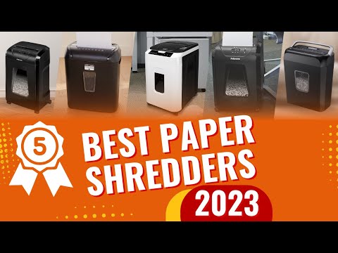 Top 5 Best Paper Shredders In 2023
