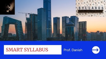 Smart Syllabus English Preparation (1st Year) by Professor Danish Farman