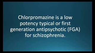 How to pronounce chlorpromazine (Thorazine) (Memorizing Pharmacology Flashcard)