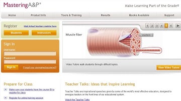 MasteringA&P Registration