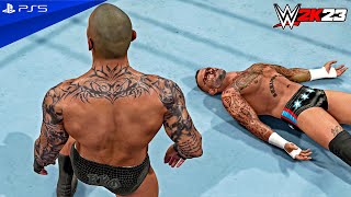 WWE 2K23 - CM Punk vs. Randy Orton - Extreme Rules Match | PS5™ [4K60]