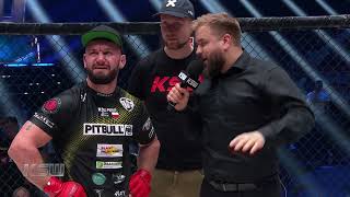 Mamy to! - Adrian Dudek po wygranej na KSW 87 | Wywiad w klatce