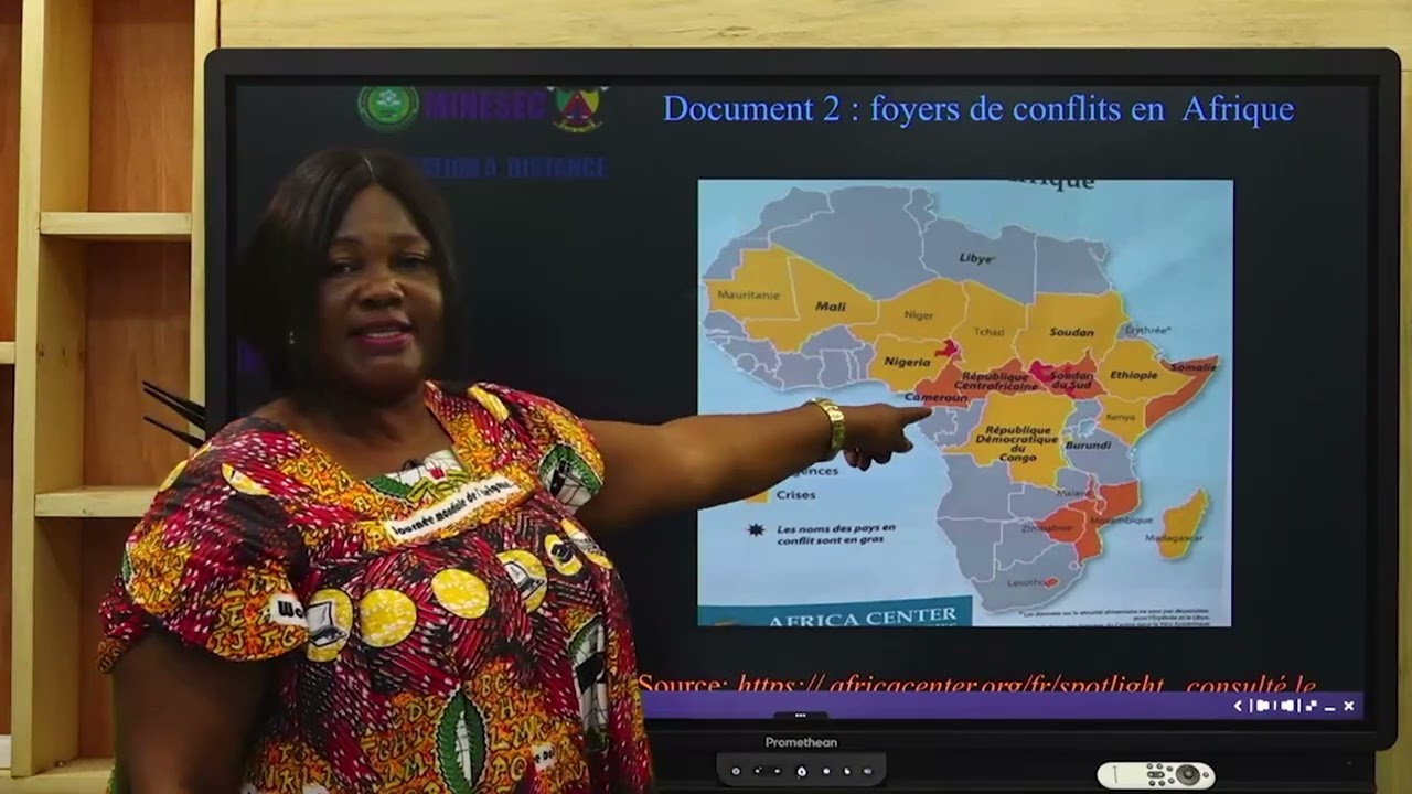 IP SH ECM TERMINALE Leçon 12 COPAX  Conseil de Paix et de Sécurité de l'Afrique Centrale
