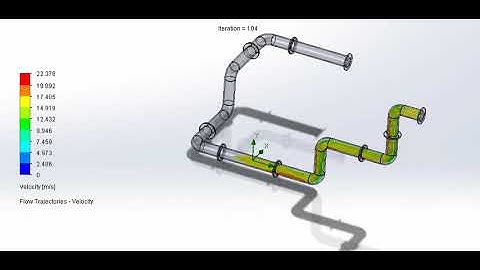 Pipe Assembly Flow Simulation