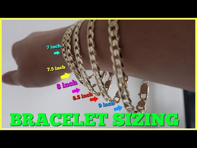 Bracelet Size | Bracelet size chart, Jewelry making tutorials, Jewelry  projects