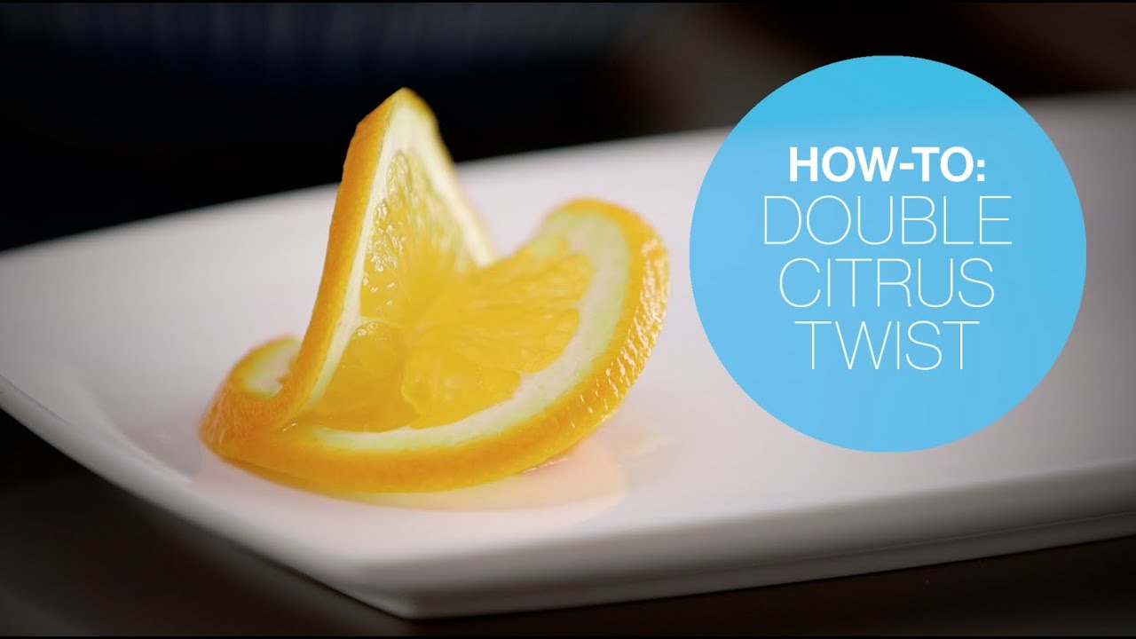 How to Make a Lemon or Lime Twist - Easy Way to Make Citrus Curls