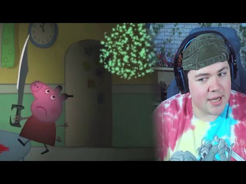 REAKTION auf PEPPA PIG HORROR SPLATTER PARODY 5 (NO FOR KIDS)