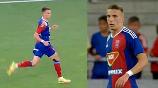 Nikola Serafimov Debut for MOL Fehérvár FC 🔵🔴