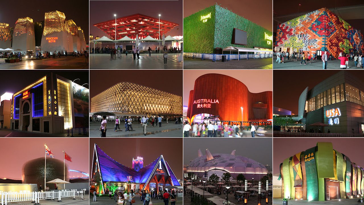 上海万博パビリオン－Expo 2010 Shanghai National pavilions