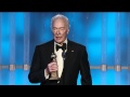 Christopher Plummer Wins Best Supporting Actor Motion Picture  - Golden Globes 2012