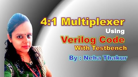 Multiplexer implementation using Verilog code