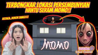 TERBONGKAR LOKASI PERSEMBUNYIAN HANTU MOMO!! HOROR BANGET!! SAKURA SCHOOL SIMULATOR-PART 757