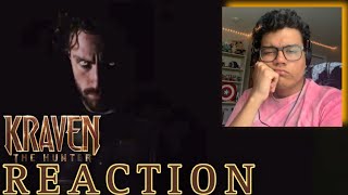 KRAVEN: THE HUNTER OFFICIAL TRAILER REACTION