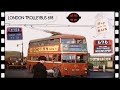 Ride a 698 LONDON TROLLEYBUS in 1959