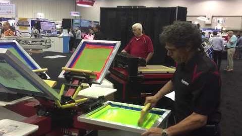 How to Use the Proton Manual Screen Printing Press | Lawson Screen & Digital Products