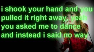demi lovato - trainwreck - lyrics on screen!!