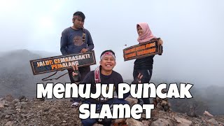 Pendakian Gunung Slamet via Bambangan: Perjuangan Menuju Puncak