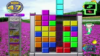 Tetris Dekaris: Line Challenge Maxout - 202 Lines - 46s Left