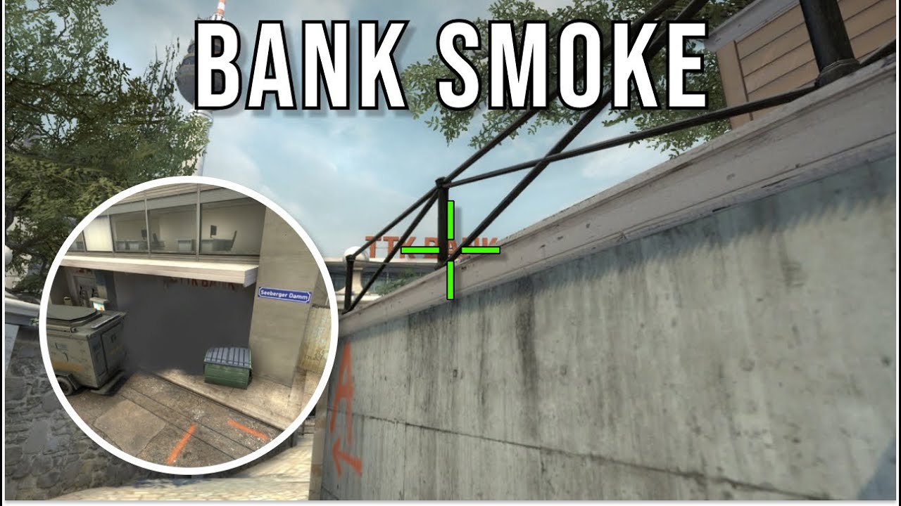 Overpass Bank Smoke from Cafe | CS:GO - YouTube