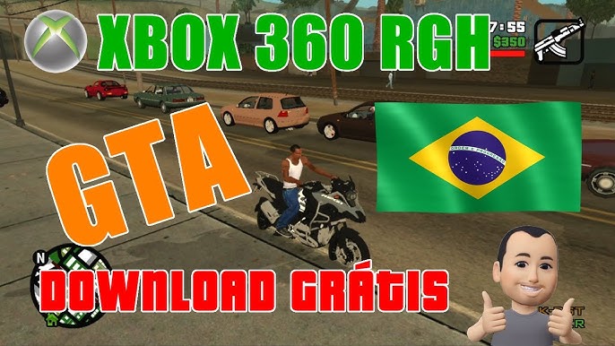 🎮 TUTORIAL PASSO A PASSO de COMO JOGAR GTA BRASIL no XBOX 360 em