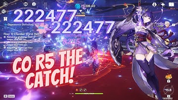 C0 R5 Catch Raiden Shogun [ BAAL ]Build | #Shorts