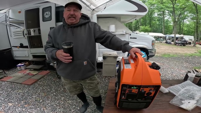 Aazon.co : AXpeedingrods 3500W Portable Inverter Generator, Gas