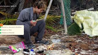 Jason Starts A Fire For First Time