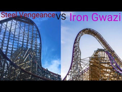 Steel Vengeance VS Iron Gwazi (Coaster Clash Episode 3) - YouTube