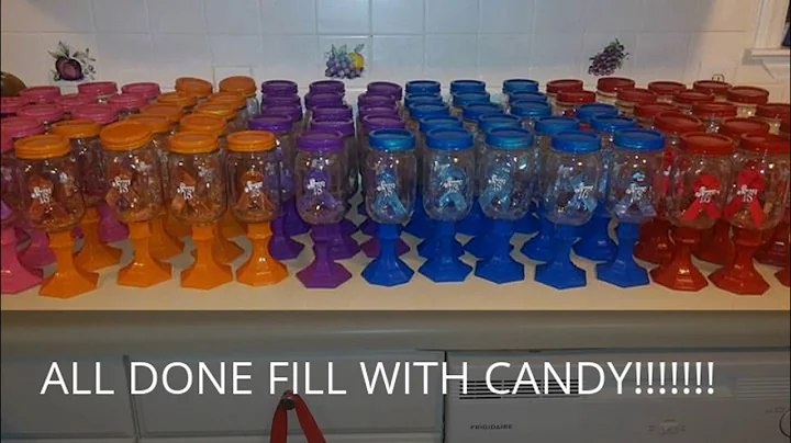 DIY CANDY JARS ! DOLLAR TREE DIY!
