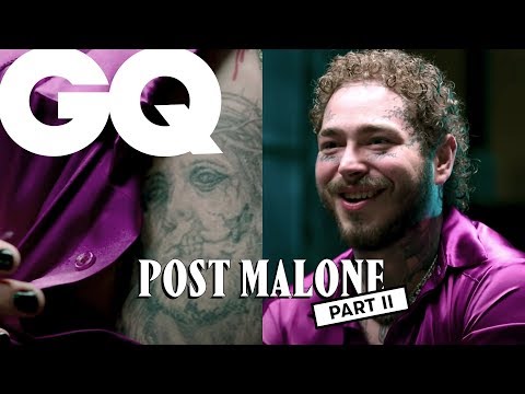 Vidéo: Est-ce que post malone s'est fait tatouer un dorito ?