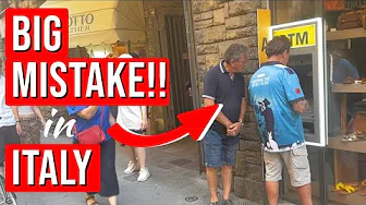 10 Money Wasting Mistakes Tourists Keep Making in ITALY