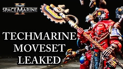 REACTING TO THE MELEE MOVESET FOR TECHMARINE! (Space Marine 2 Discussion) Patch 11.1
