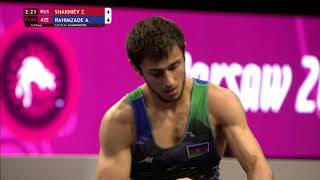 1/2 FS - 65 kg: Z. SHAKHIEV (RUS) v. A. RAHIMZADE (AZE)