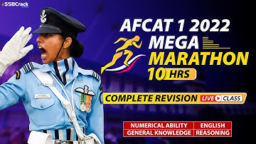 AFCAT 1 2022 | 10 Hours Mega Marathon | Complete Revision | Most Expected Questions | Fully Solved