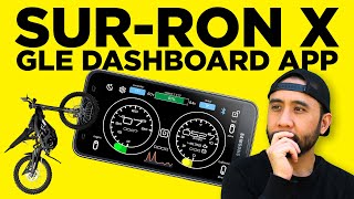 GLE Dashboard App Review for the ASI BAC4000 72v Sur-Ron X | RunPlayBack screenshot 5