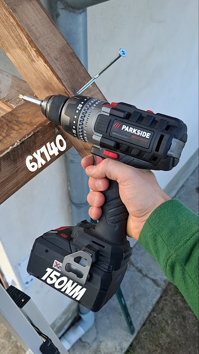 Parkside Performance Cordless Drill 150 Nm PPBSA A1 #parkside #performance #brushless #drill #screw