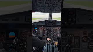 ATR-72/5 takeoff cockpit view #aviation #airport #airplane #takeoff #avgeek #flying #atr72 #cockpit