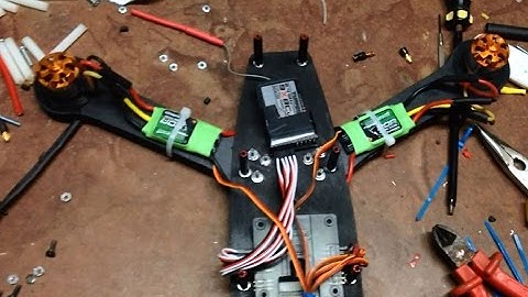 ZMR250 / QAV250 grows to ZMR430 Quadcopter. Final build with ESC and KK2.1HC