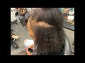 How to fix damaged hair | her side and back are thinning pt 2