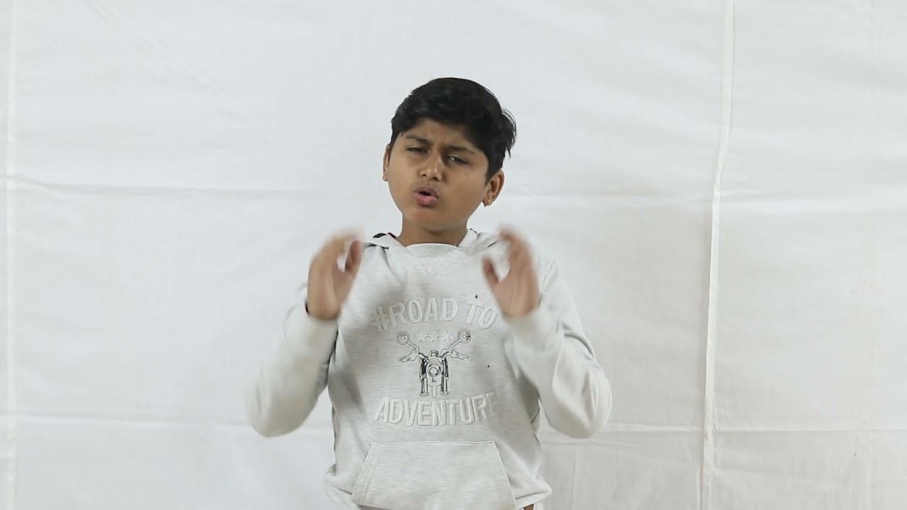 Mono Act Competition 2021 I Ayan B I Age 11 I Vedh Acting Academy