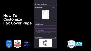 How To Customize a Fax Cover Page with iFax